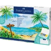 Akvareliniai dažai Faber-Castell Creative Studio, 12 spalvų + teptukas