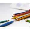 Akvareliniai spalvoti pieštukai Faber-Castell Grip, tribriauniai, 6 spalvų