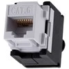 Q Lantec Keystone Modulis - Alantec MKB-U6-1 RJ-45 250MHz Juodas