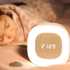 Žadintuvas su Night Light LED PURE FNL-03 BJORN baltos spalvos square Forever Light