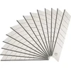 ALLBE TAPETINIŲ PEILIŲ GELEŽTĖS 18×0,33mm, 10vnt. LAUŽOMOS