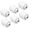 Alphacool Eiszapfen 13/10 mm screw-in fitting G1/4, 6-pack – baltas