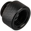 Alphacool Eiszapfen Adapteris straight G1/4 inch female to G1/4 inch male – juodas