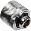 Alphacool Eiszapfen connection straight G1/4 inch female thread to 16/10mm – chrome sidabrinis