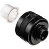 Alphacool Eiszapfen Pro fitting 16mm hard tube G1/4 – juodas