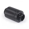 Alphacool ES D-Plug, 25,5mm, G1/4 AG auf G1/4 AG – Deep Juodas