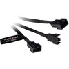 Alphacool Y-Splitter 4-pin to 3x 4-pin PWM 60cm – juodas