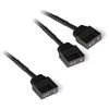 Alphacool Alphacool Y-Splitter aRGB 3 kontaktų iki 2x 3 kontaktų 30 cm - juodas