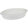 Alpina - Ceramic Oven-Resistant Baking Dish, Oval, 27x17x5.3 cm (Baltas)