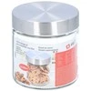 Alpina - Glass Jar / Storage Container with Screw Cap 500 ml 11 cm