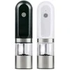 Alpina - Set of electric salt and pepper grinders with USB battery (2 pieces)