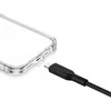 Oem Amazing Thing kabelis Tough Pro CLC120MTOBK – Type C į Lightning – PD 30W 3,2A 1,2 metras juodos spalvos