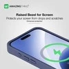 Amazing Thing Matte Pro Mag dėklas telefonui 12FT IP156.7PMPBU Apple iPhone 15 Pro Max mėlynos spalvos