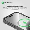 Amazing Thing Matte Pro Mag dėklas telefonui 12FT IP156.7PMPBK Apple iPhone 15 Pro Max juodos spalvos