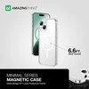 Amazing Thing Minimal Magsafe dėklas telefonui 6.6FT IP156.7MMINCL Apple iPhone 15 Plus skaidrus