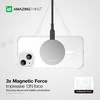 Amazing Thing Titan Edge Mag dėklas telefonui 15FT IP156.7TEMCL Apple iPhone 15 Plus skaidrus