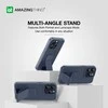 Amazing Thing Titan Pro Holder dėklas telefonui 10FT IP156.7PTHBU Apple iPhone 15 Pro Max mėlynos spalvos su stoveliu