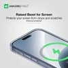 Amazing Thing Nuostabus dalykas „Titan Pro Mag“ piniginės dėklas telefonui 10FT IP156.1PTWBU „iPhone 15 Pro“ mėlynos spalvos su stovu