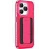 Amazing Thing Titan Pro Neon Mag Wallet dėklas telefonui 10FT IP156.7PTWPN Apple iPhone 15 Pro Max rožinės spalvos su stoveliu