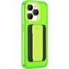 Amazing Thing Titan Pro Neon Mag Wallet dėklas telefonui 10FT IP156.7PTWGN Apple iPhone 15 Pro Max žalias su stoveliu