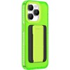 Amazing Thing Titan Pro Neon Mag Wallet Dėklas 10FT IP156.1PTWGN skirtas Apple iPhone 15 Pro žalias with stand