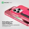 Amazing Thing Titan Pro Neon Mag Wallet dėklas telefonui 10FT IP156.7PTWPN Apple iPhone 15 Pro Max rožinės spalvos su stoveliu