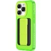 Amazing Thing Titan Pro Neon Mag Wallet dėklas telefonui 10FT IP156.7PTWGN Apple iPhone 15 Pro Max žalias su stoveliu