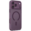 Dėklas AmazingThing Minimal Mag Lens Case for iPhone 18 Pro Max with Camera Cover and Lanyard Mount Compatible with MagSafe - Violetinė