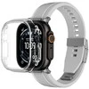 AmazingThing Minimal Protective dėklas skirtas Apple Watch UItra 3 49mm – Transparent