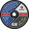 ANDRE METALO PJOVIMO DISKAS 230 x 2,0mm METAL IŠLENKTAS PRO LINE