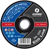ANDRE PJOVIMO DISKAS METALUI 125 x 1,6mm METAL ECO LINE