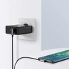Kampinis kabelis iš USB į USB-C UGREEN US176, 3A, 0.5 m (juodas)