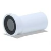 Ani_Plast Tiesi unitazo jungtis , 110 mm, su 15 mm nuokrypiu