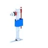Ani_Plast WC vožtuvas Aniplast WC5030, šoninis vandens padavimas, 3/8″