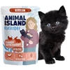 ANIMAL ISLAND Everyday Kitten kalakutiena with rabbit in broth – šlapias kačių maistas – 85g