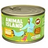 ANIMAL ISLAND Jautiena su morkomis – drėgnas Maistas šunims – 410 g