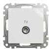 Antenos lizdas SCHNEIDER SEDNA DESIGN, baltos spalvos