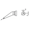 Antgalis 0.8mm lenktas LT-HX, WSP80 lituokliui, Weller