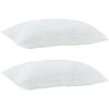 Antklodė su pagalve 3 pcs Balta Mikropluoštas