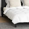 Antklodžių rinkinys su pagalve 3 pcs Balta Plunksna