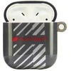 Apple AirPods 1 / 2 Audi IML Sport Cover (AUS-IMLAP-RSQ/D1-BK) dėklas ausinėms juodos spalvos