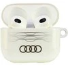 Audi IML Geometric Pattern AirPods 3 dėklas baltos spalvos AU-IMLAP3-A6/D3-WE