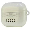 Audi IML Geometric Pattern AirPods 3 dėklas baltos spalvos AU-IMLAP3-A6/D3-WE