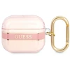 Guess GUA3HHTSP AirPods 3 dėklas rožinės spalvos Strap Collection