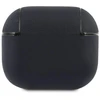 BMW BMA3SSLNA AirPods 3 dėklas navy Geniune Leather sidabro spalvos Logo