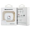 Hello Kitty HKA33DKHSH AirPods 3 Dėklas baltos spalvos Silicone 3D Kitty Head