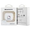 Hello Kitty HKA33DKHSH AirPods 3 Dėklas baltos spalvos Silicone 3D Kitty Head