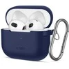 Apple AirPods 3 Tech-Protect silikoninis dėklas ausinėms mėlynos spalvos