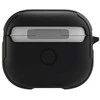 UNIQ Valencia dėklas AirPods 3 midnight juodas Antimicrobial