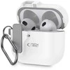 Apple AirPods 4 Tech-Protect Slim Hook dėklas jūsų ausinėms baltos spalvos